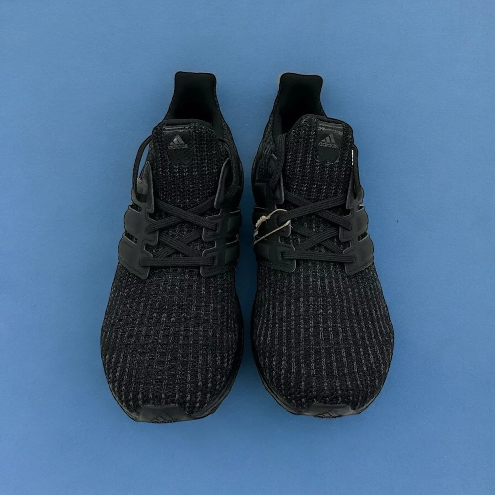 Adidas Ultraboost 4.0 DNA Tripe Black Blackout Running Core Unisex - Picture 4 of 7